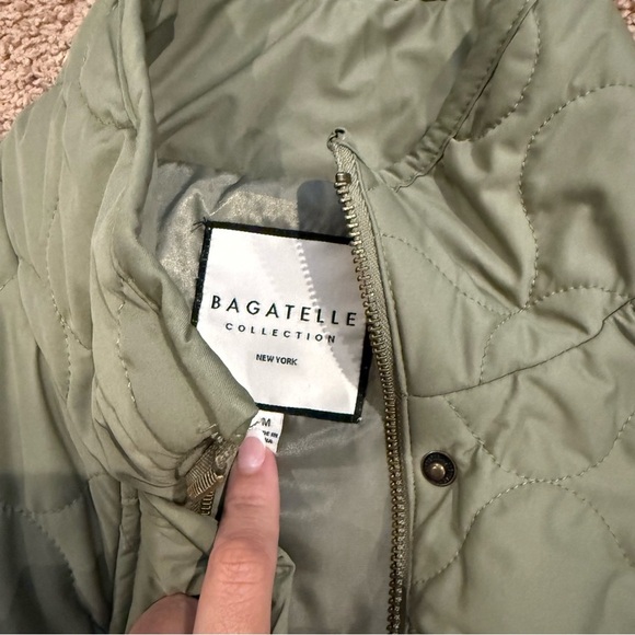 Bagatelle Olive Quilted Vest - Picture 4 of 4